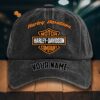 Harley-Davidson Gewaschene Denim-Kappe