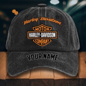 Harley-Davidson Gewaschene Denim-Kappe