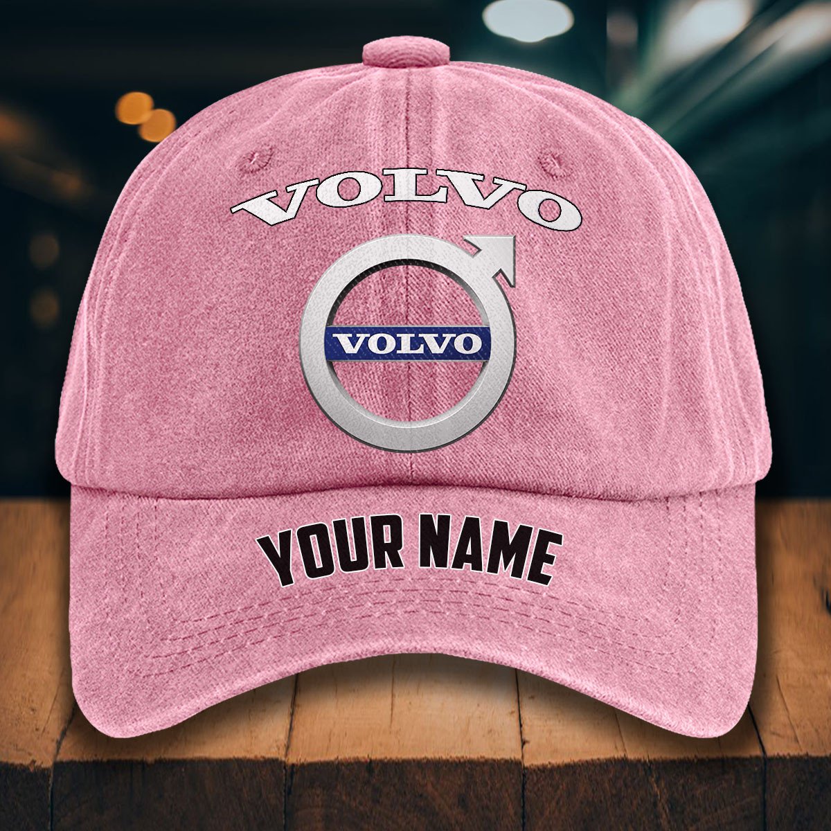 Volvo Gewaschene Denim-Kappe – Bild 9
