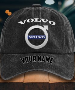 Volvo Gewaschene Denim-Kappe