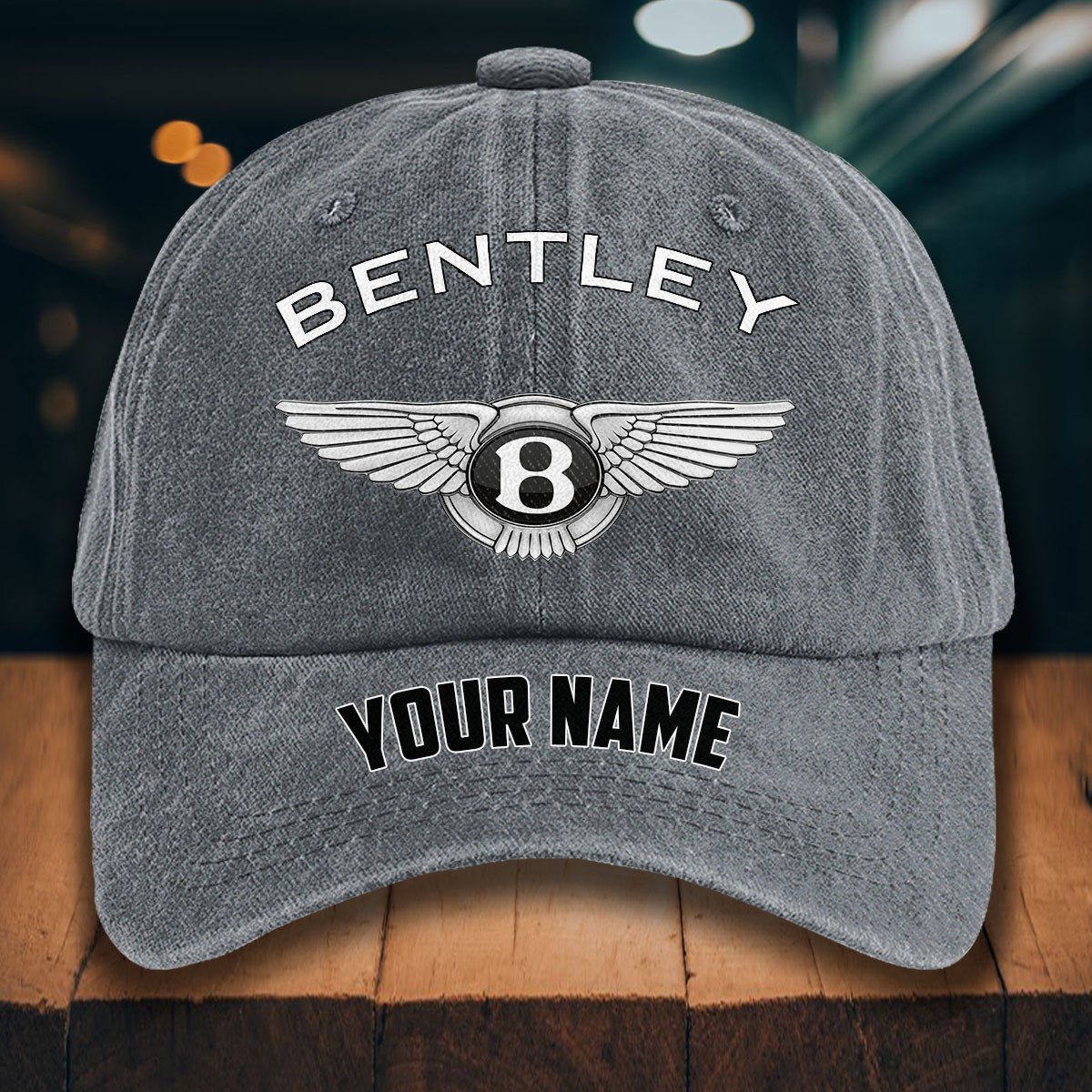 Bentley Gewaschene Denim-Kappe – Bild 4