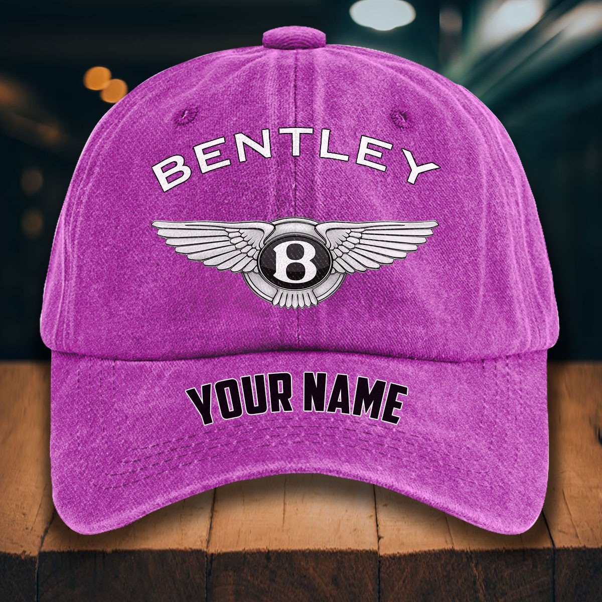 Bentley Gewaschene Denim-Kappe – Bild 6