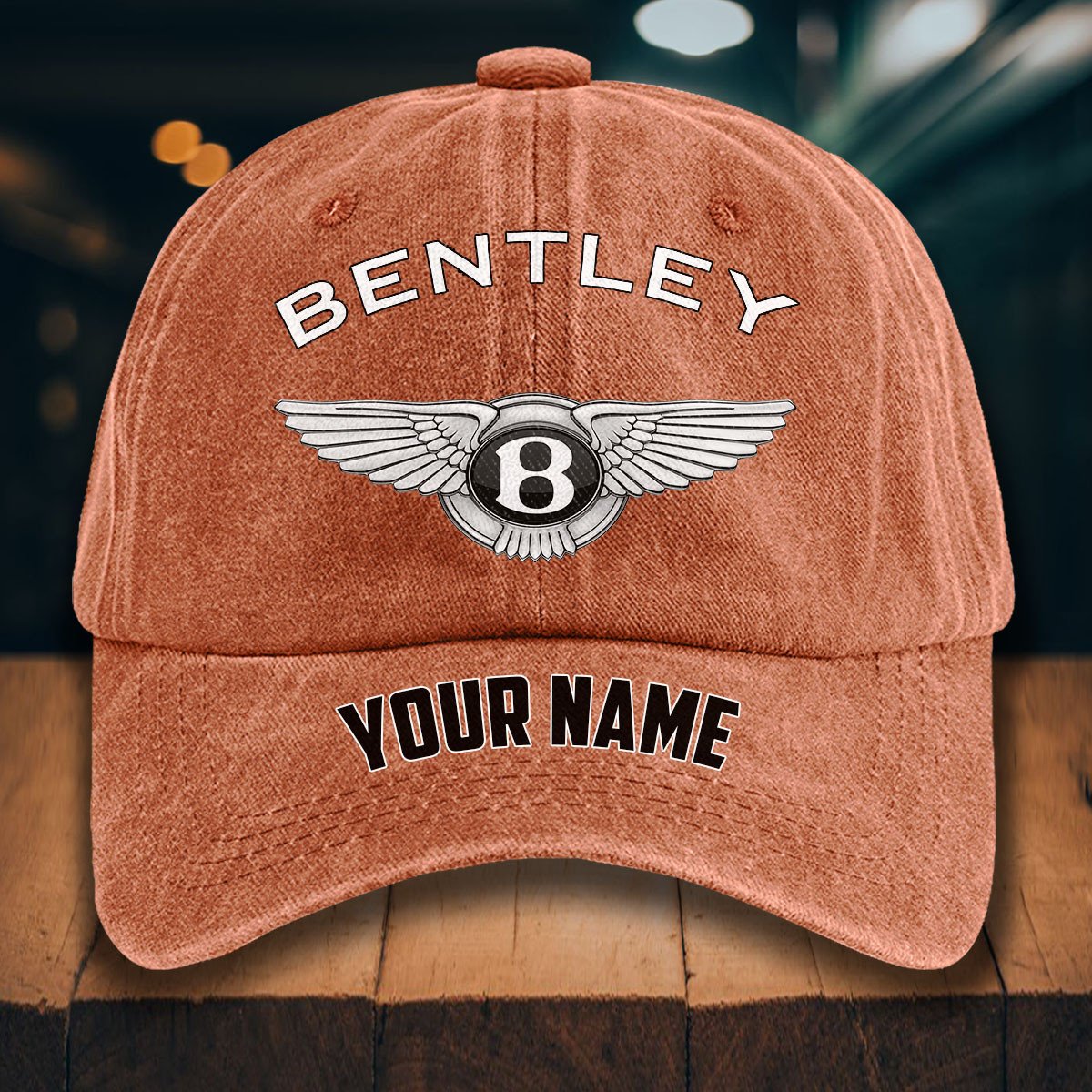 Bentley Gewaschene Denim-Kappe – Bild 8