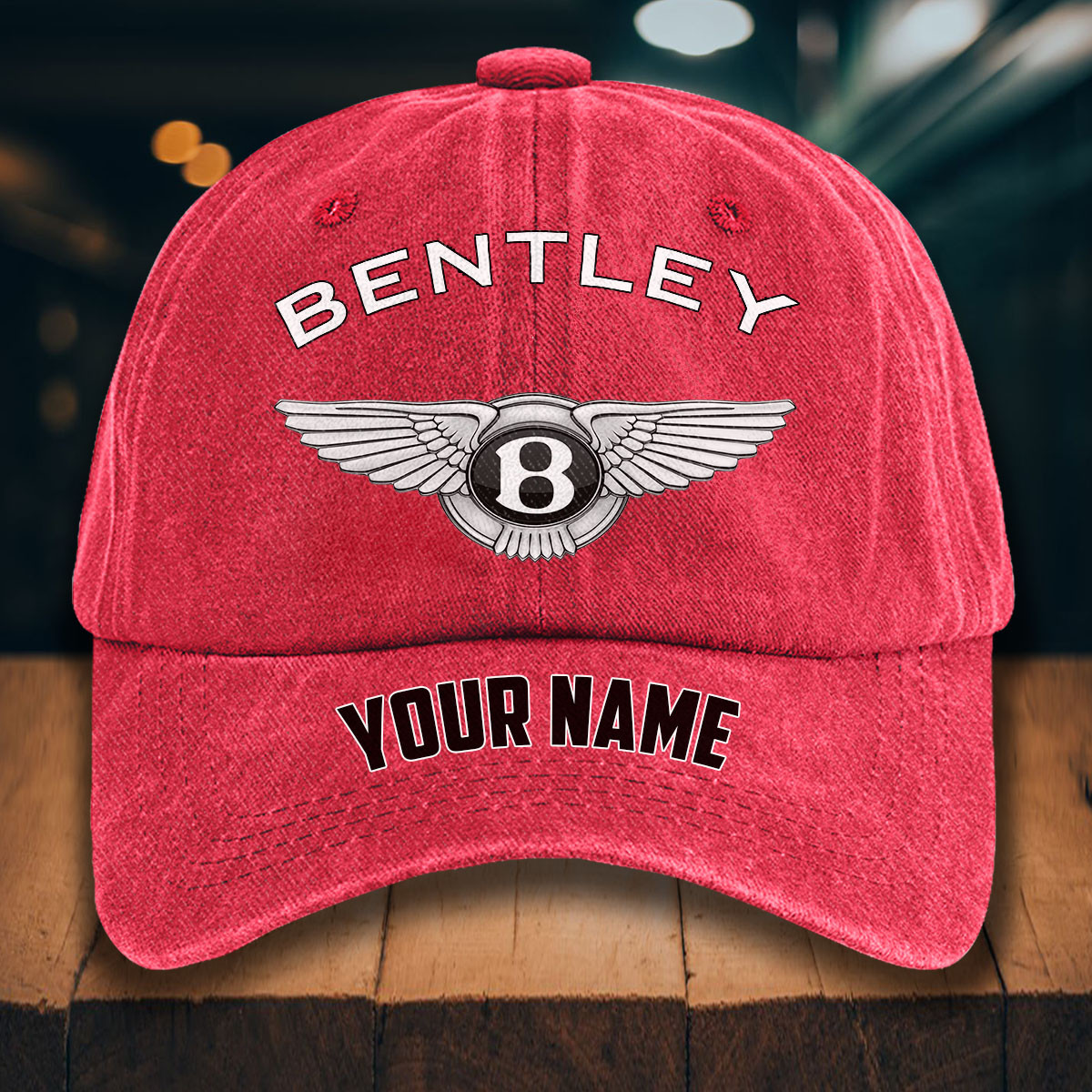 Bentley Gewaschene Denim-Kappe – Bild 12