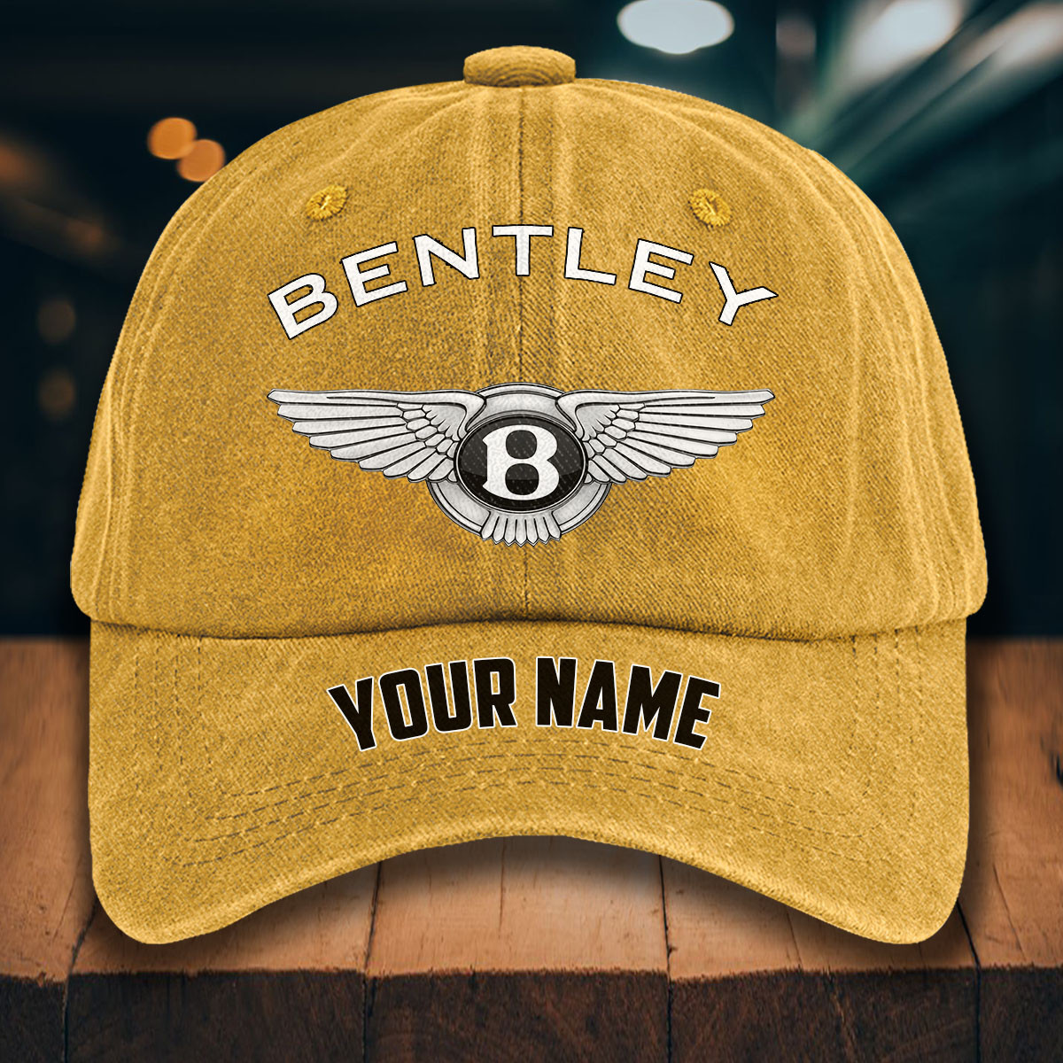 Bentley Gewaschene Denim-Kappe – Bild 15