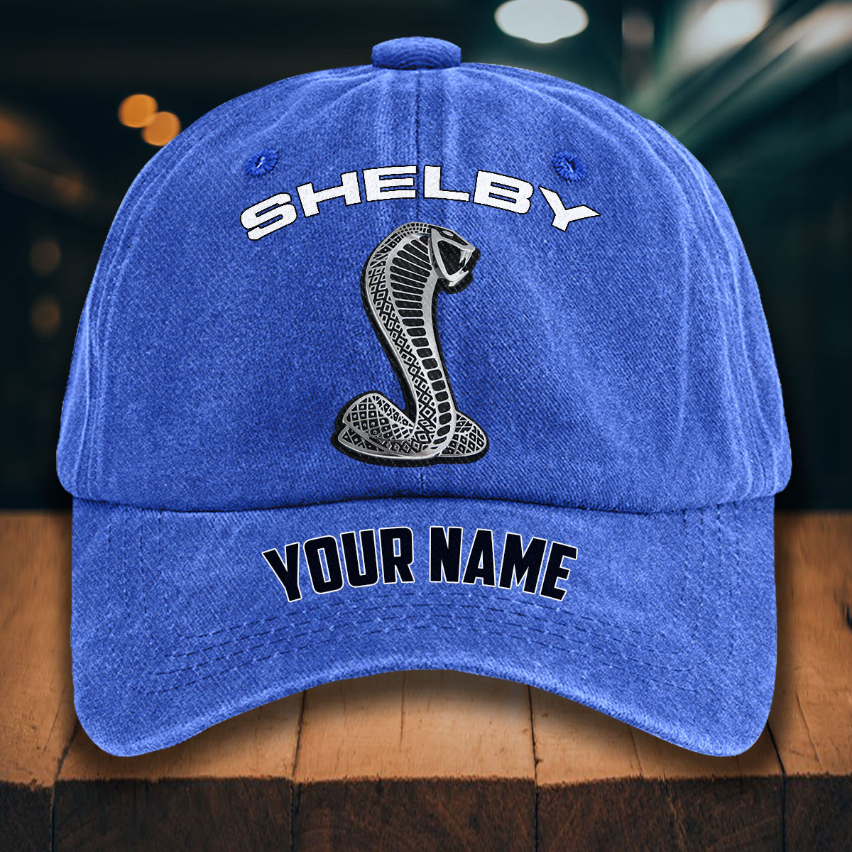 Ford Shelby Gewaschene Denim-Kappe – Bild 13