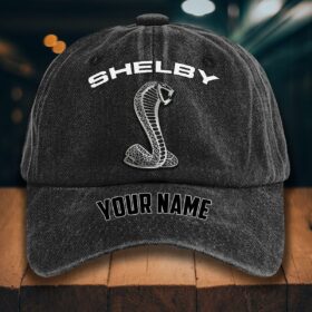 Ford Shelby Gewaschene Denim-Kappe