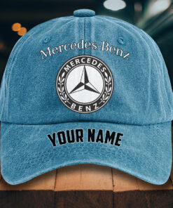 Alternative view of Mercedes-Benz Gewaschene Denim-Kappe
