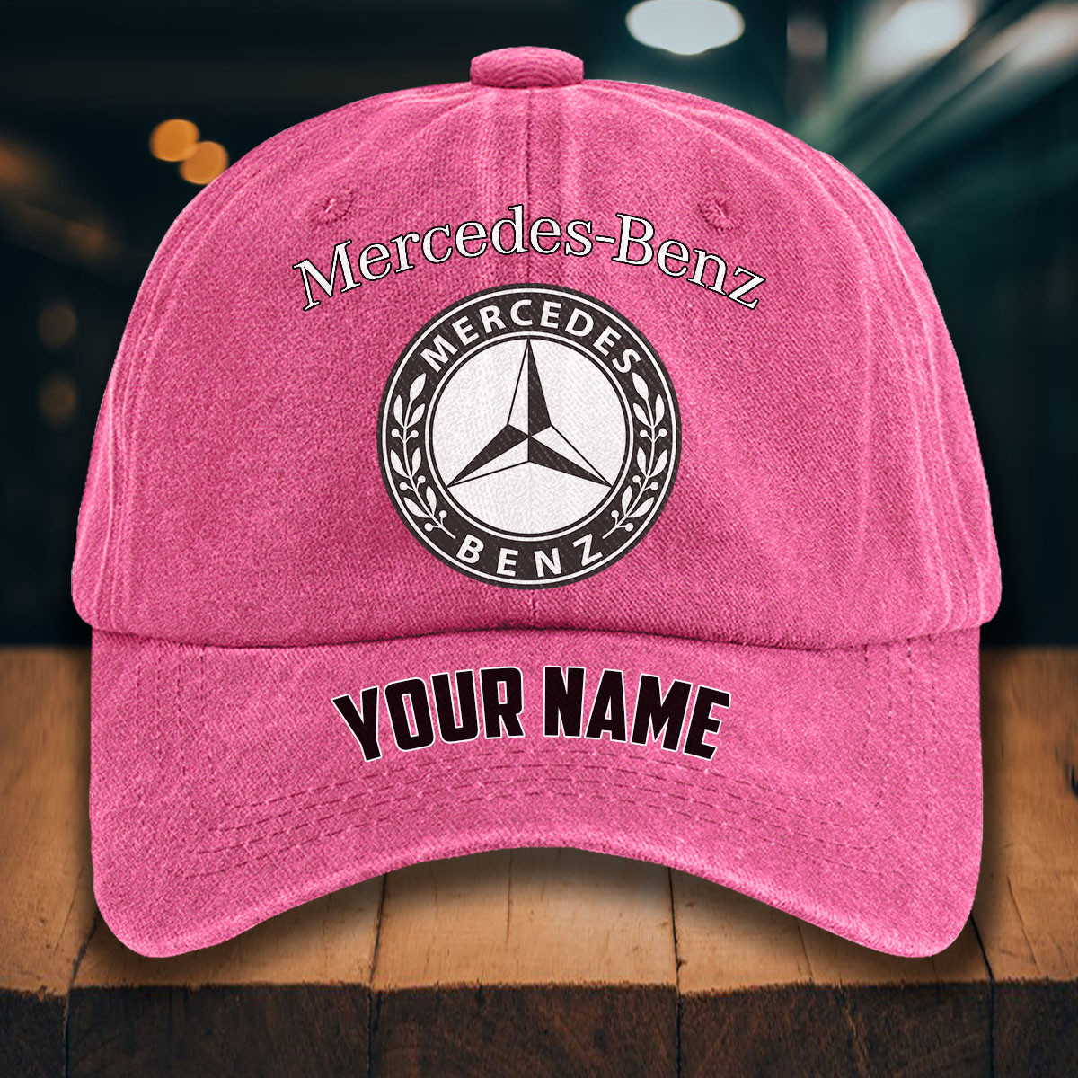 Mercedes-Benz Gewaschene Denim-Kappe – Bild 10