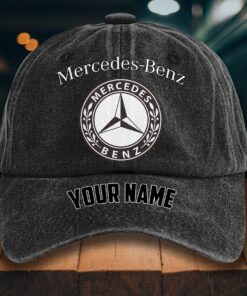 Mercedes-Benz Gewaschene Denim-Kappe