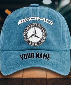 Alternative view of Mercedes-AMG Gewaschene Denim-Kappe