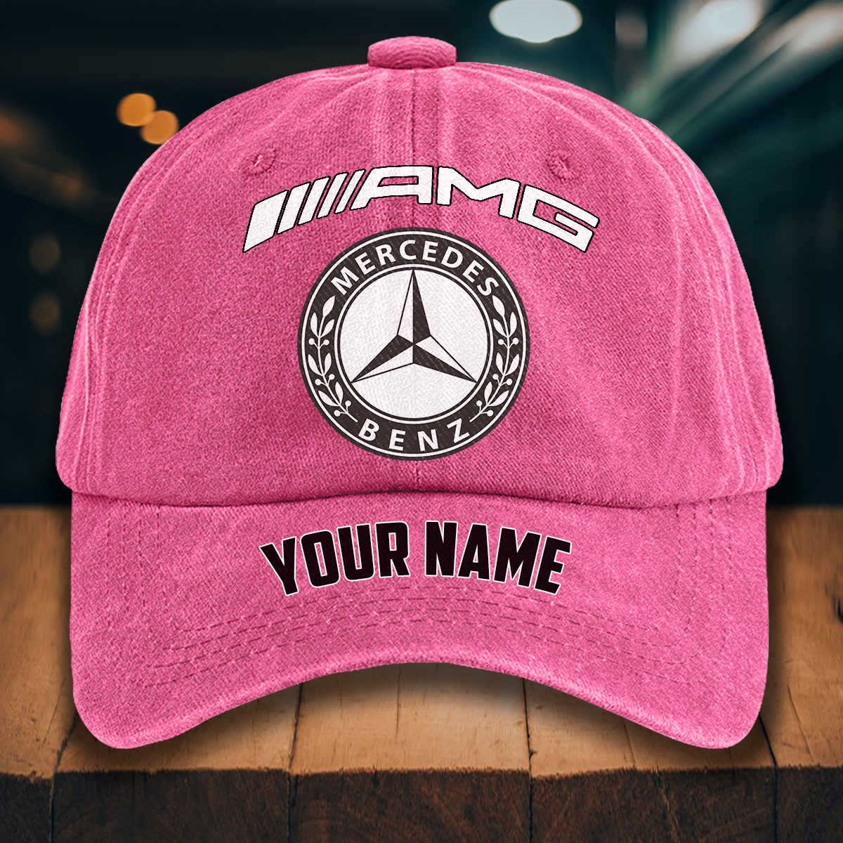 Mercedes-AMG Gewaschene Denim-Kappe – Bild 10