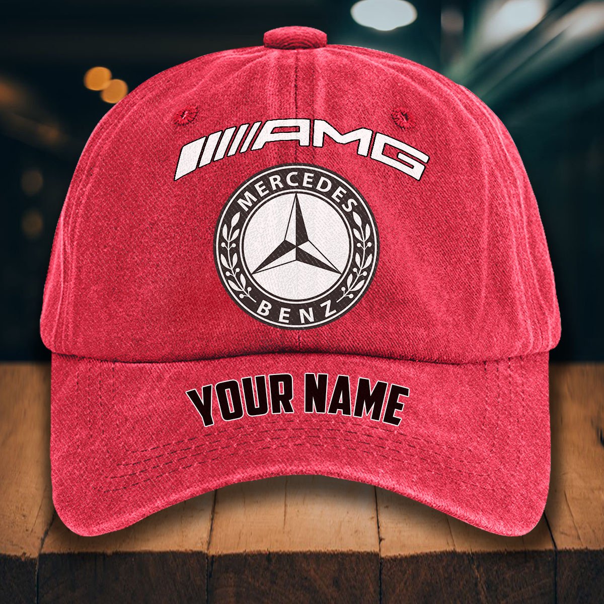 Mercedes-AMG Gewaschene Denim-Kappe – Bild 12