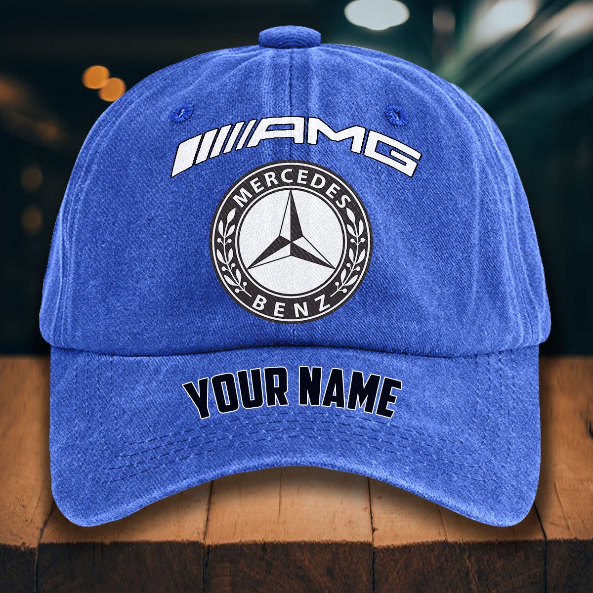 Mercedes-AMG Gewaschene Denim-Kappe – Bild 13