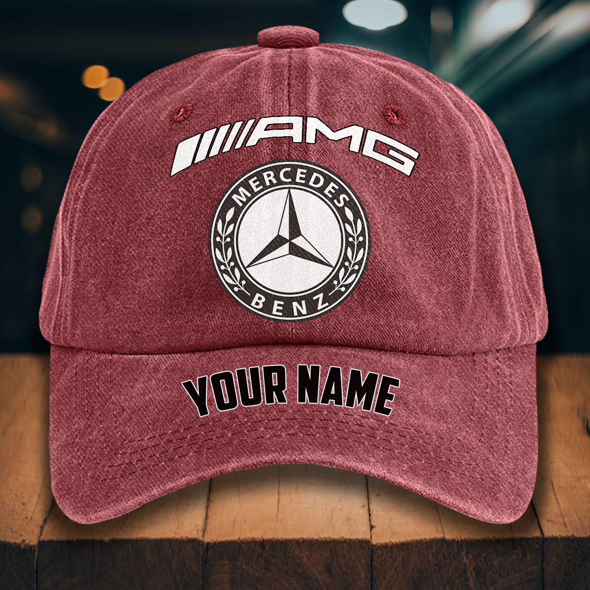 Mercedes-AMG Gewaschene Denim-Kappe – Bild 14