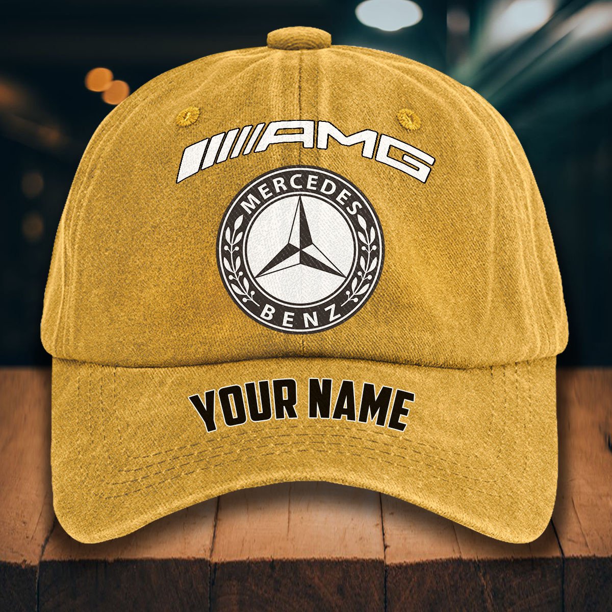 Mercedes-AMG Gewaschene Denim-Kappe – Bild 15