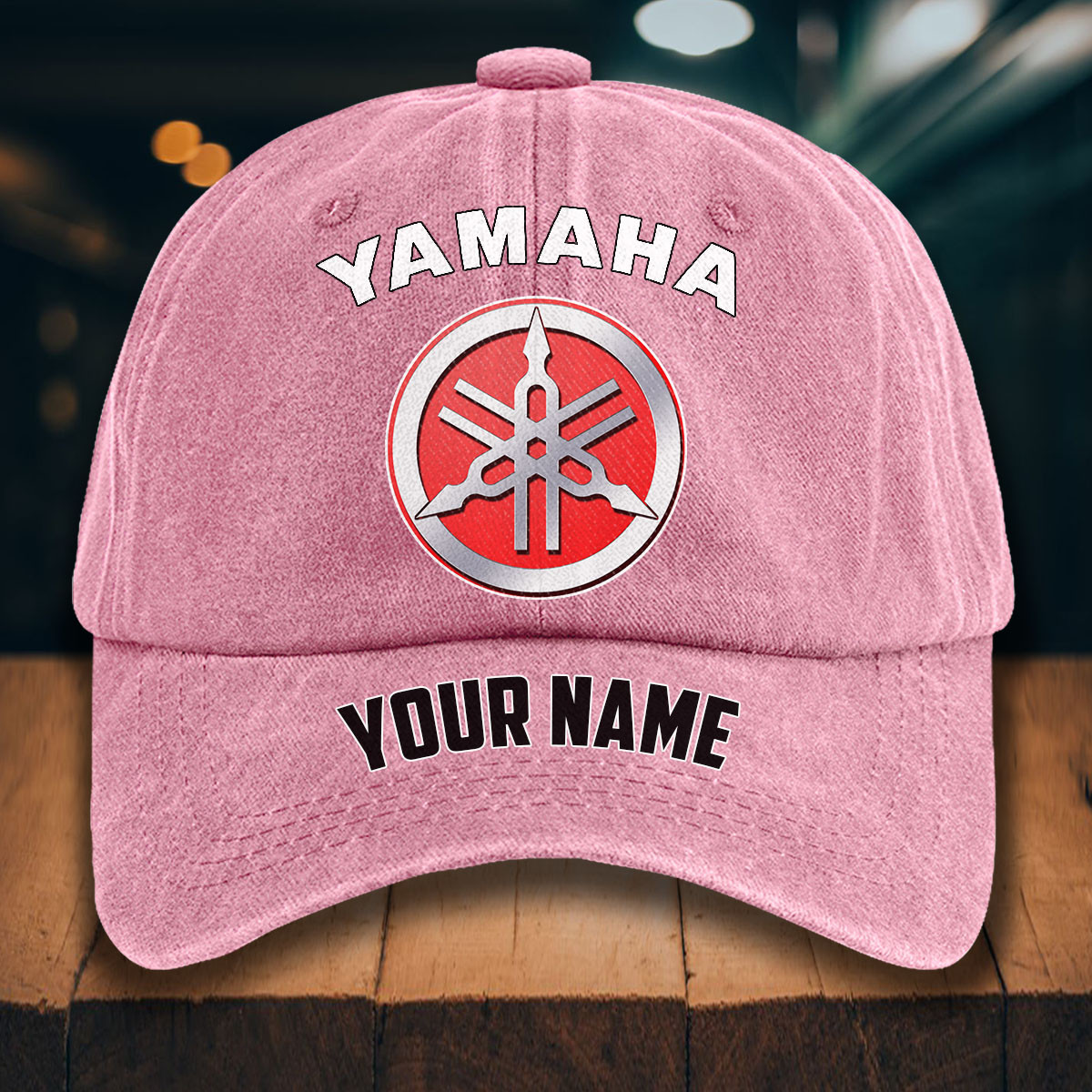 Yamaha Gewaschene Denim-Kappe – Bild 9