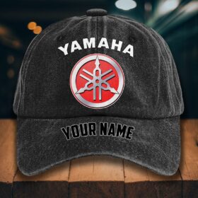 Yamaha Gewaschene Denim-Kappe