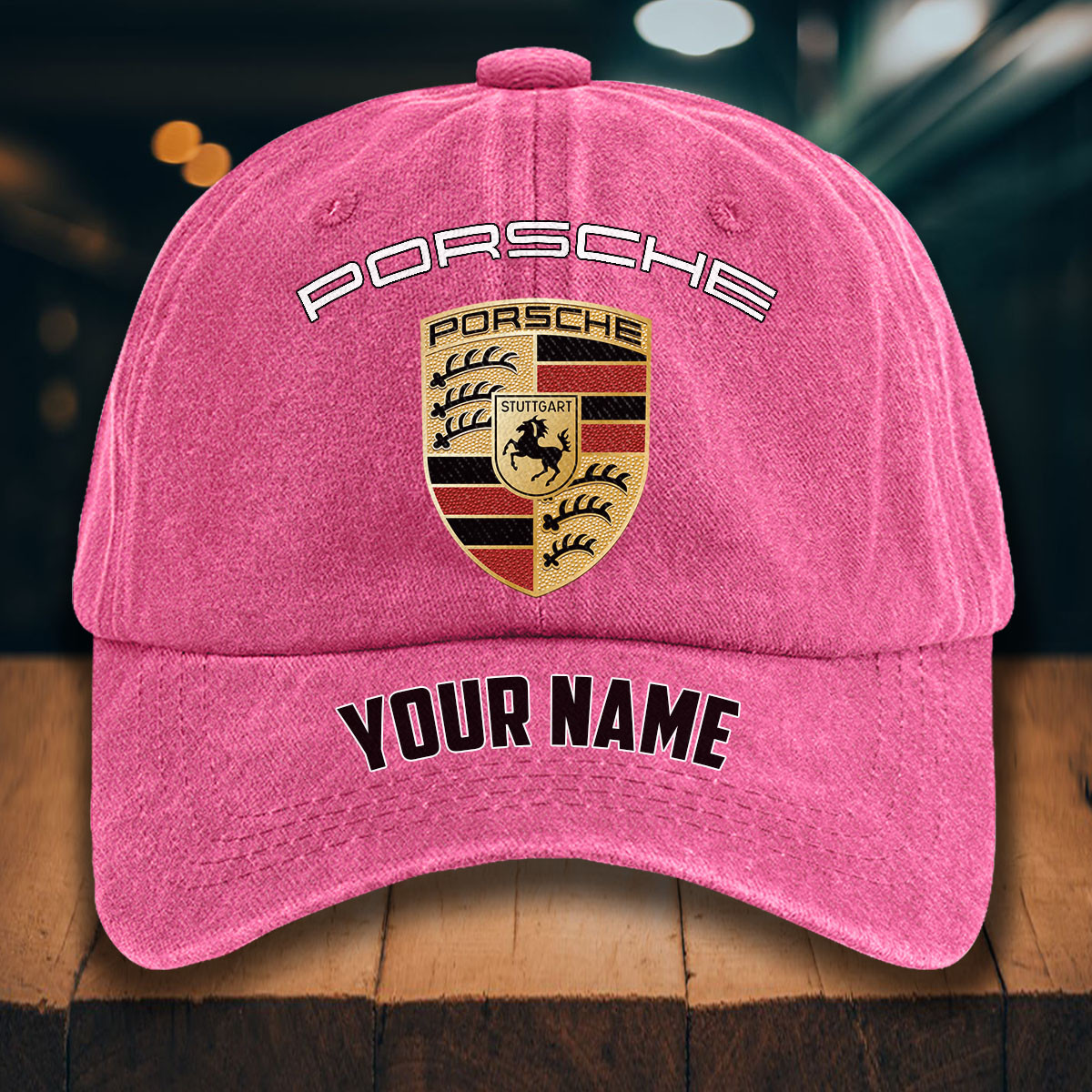 Porsche Gewaschene Denim-Kappe – Bild 10