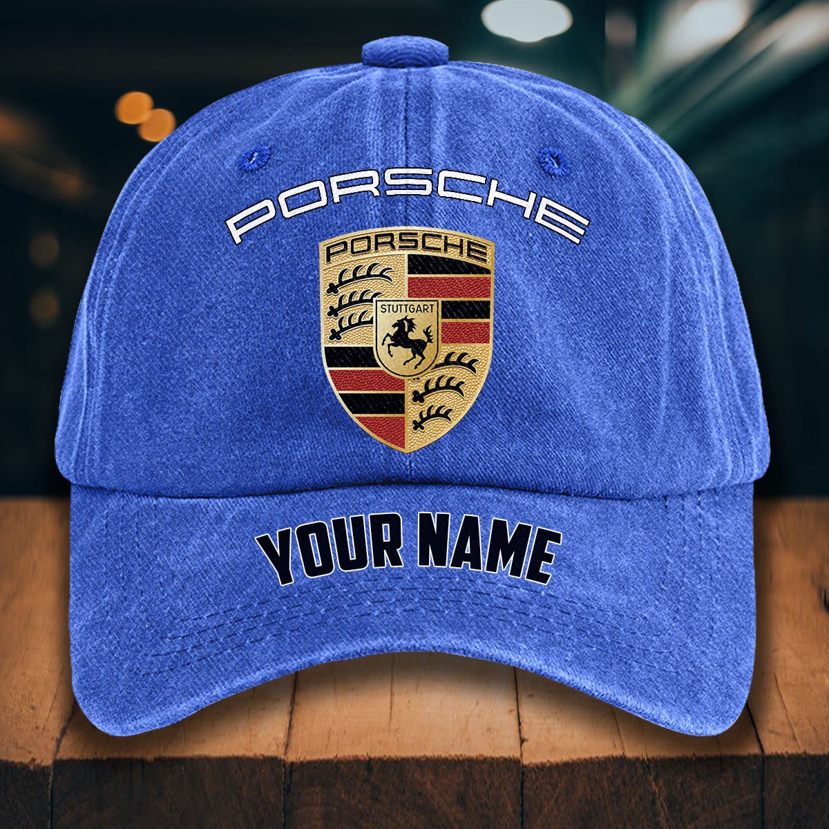 Porsche Gewaschene Denim-Kappe – Bild 13