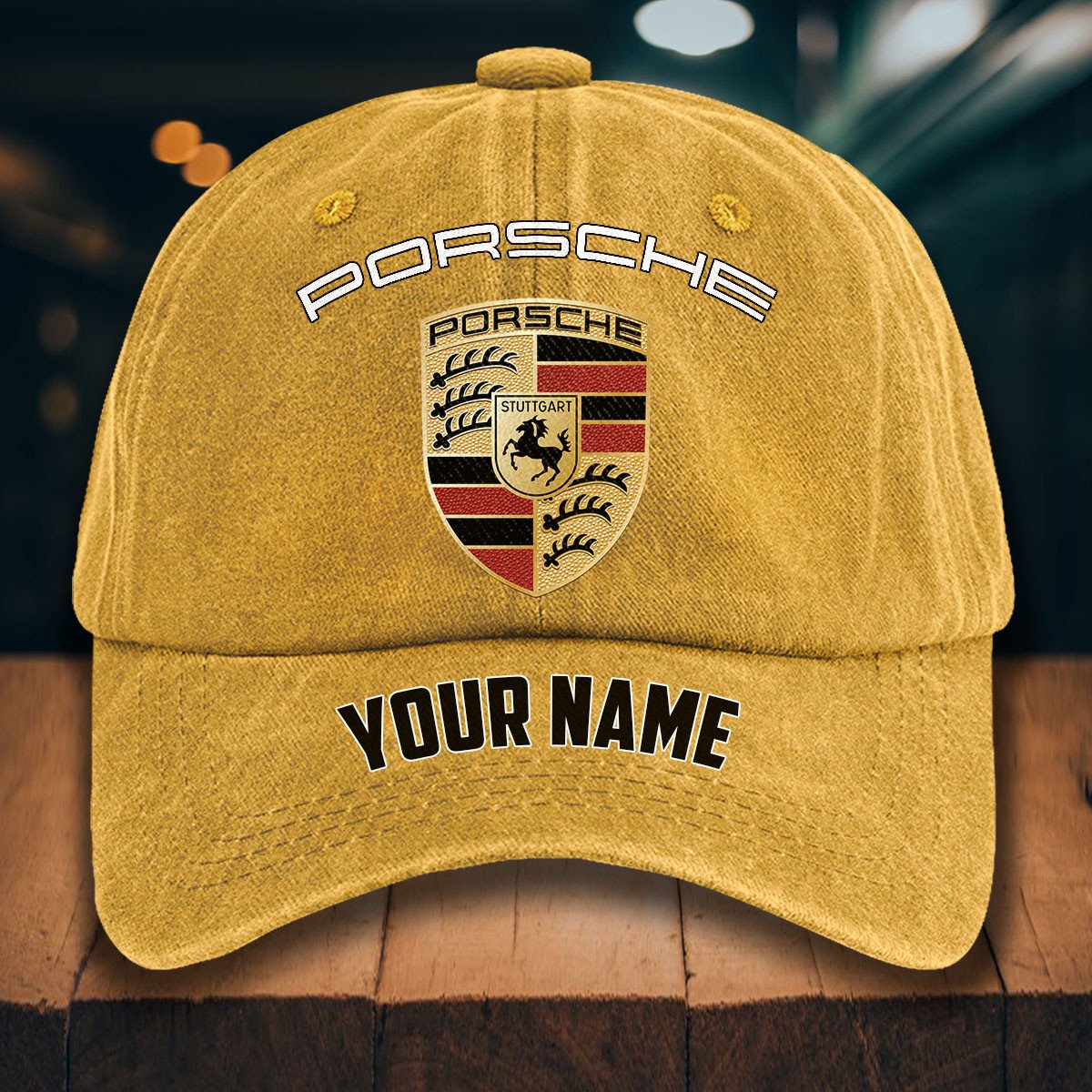 Porsche Gewaschene Denim-Kappe – Bild 15