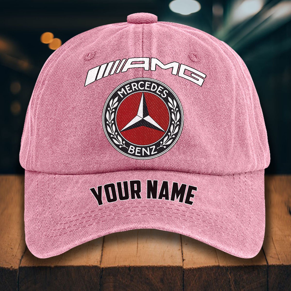 Mercedes-AMG Gewaschene Denim-Kappe – Bild 9
