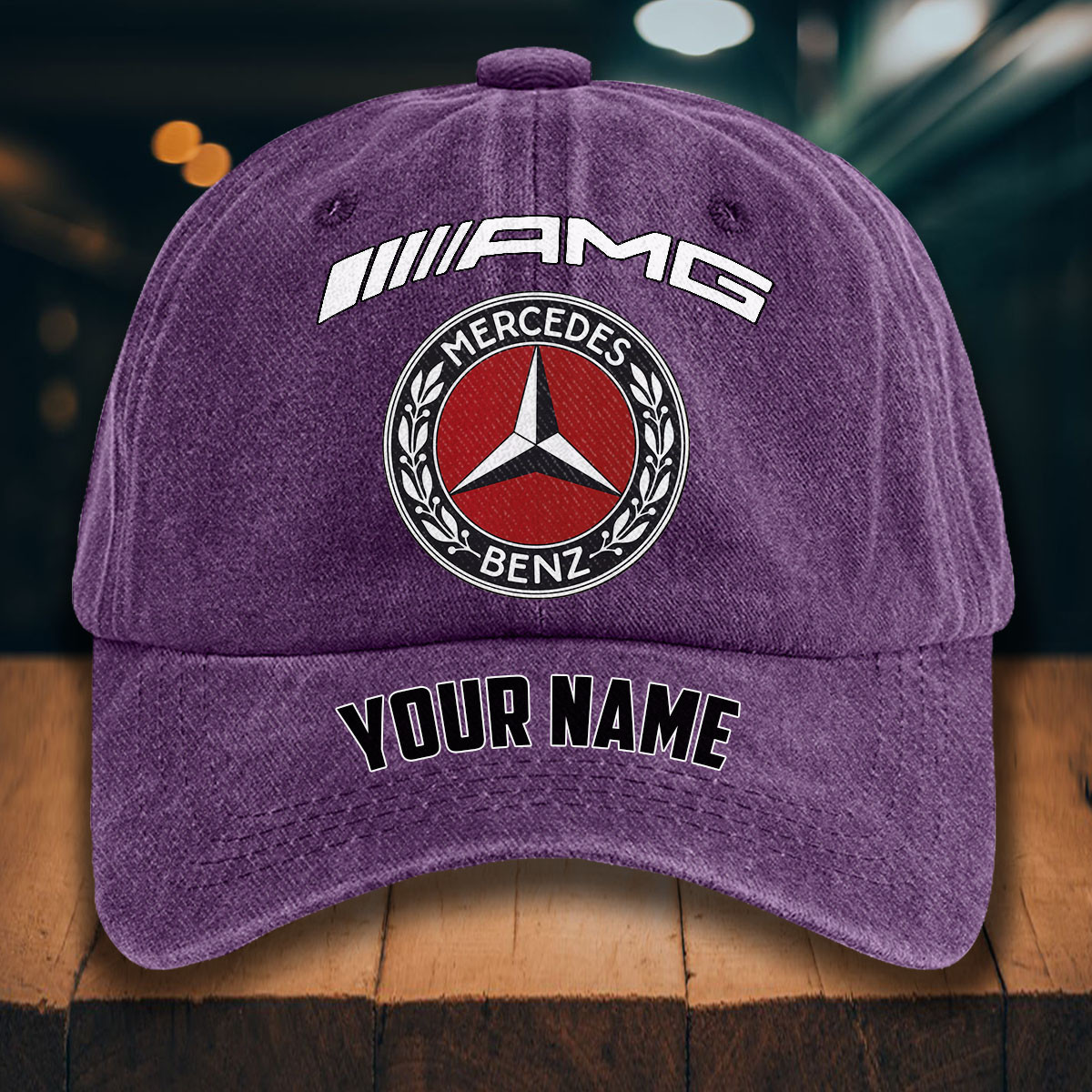 Mercedes-AMG Gewaschene Denim-Kappe – Bild 11