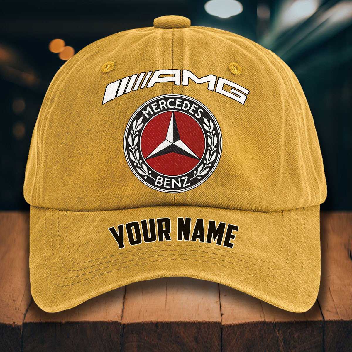 Mercedes-AMG Gewaschene Denim-Kappe – Bild 15