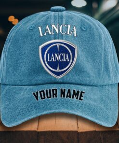 Alternative view of Lancia Gewaschene Denim-Kappe