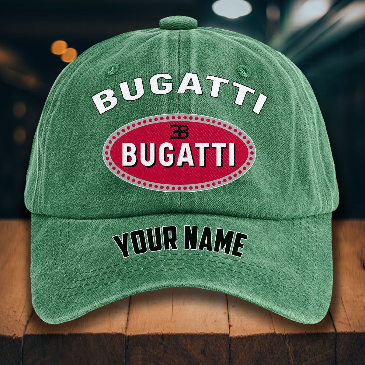 Bugatti Gewaschene Denim-Kappe – Bild 3