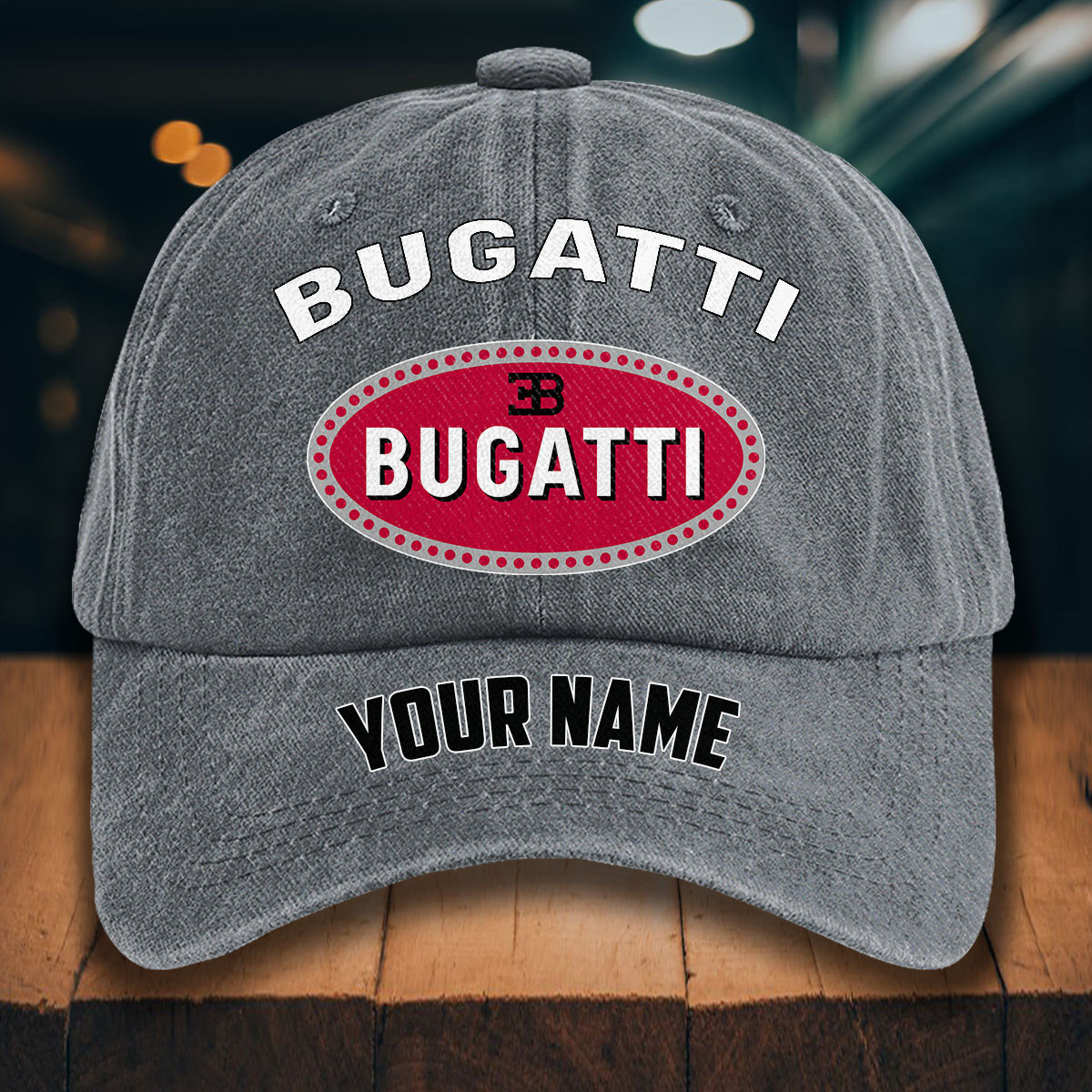 Bugatti Gewaschene Denim-Kappe – Bild 4