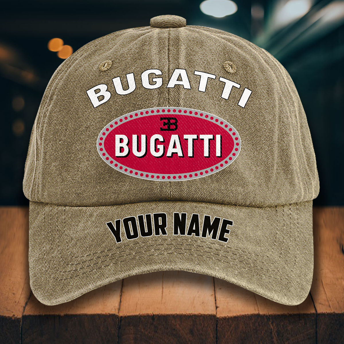 Bugatti Gewaschene Denim-Kappe – Bild 5
