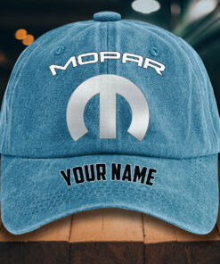 Alternative view of Mopar Gewaschene Denim-Kappe