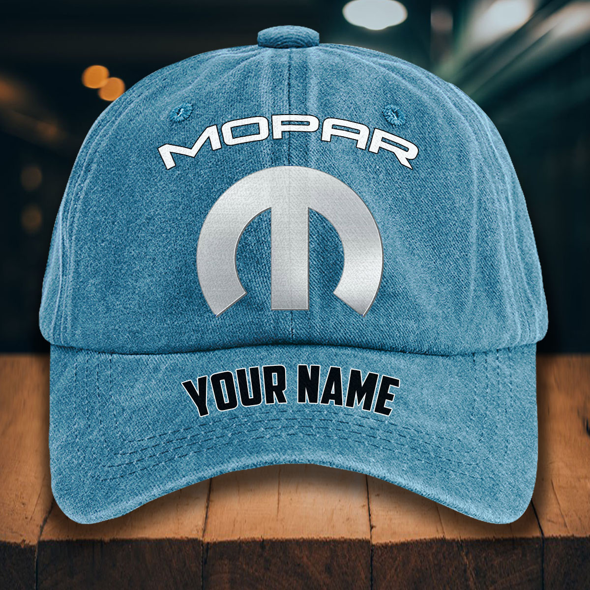 Mopar Gewaschene Denim-Kappe – Bild 2