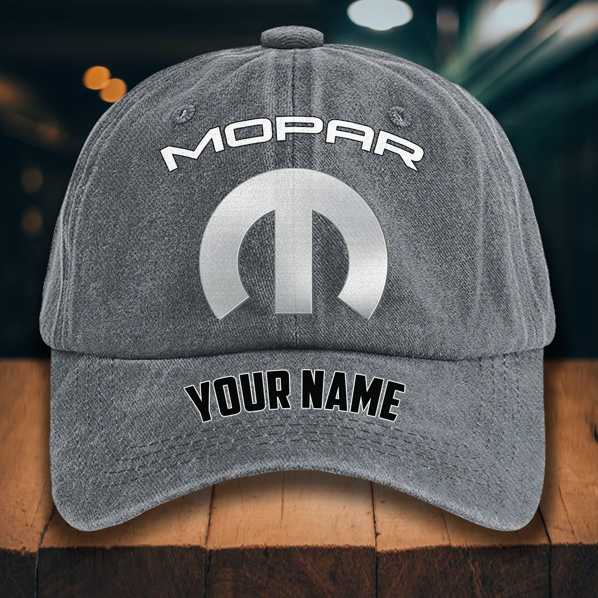 Mopar Gewaschene Denim-Kappe – Bild 4