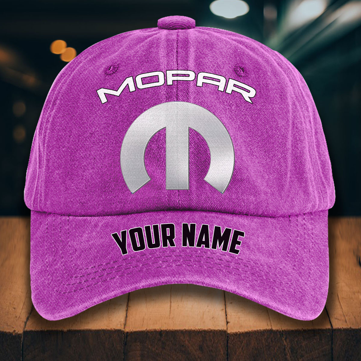 Mopar Gewaschene Denim-Kappe – Bild 6