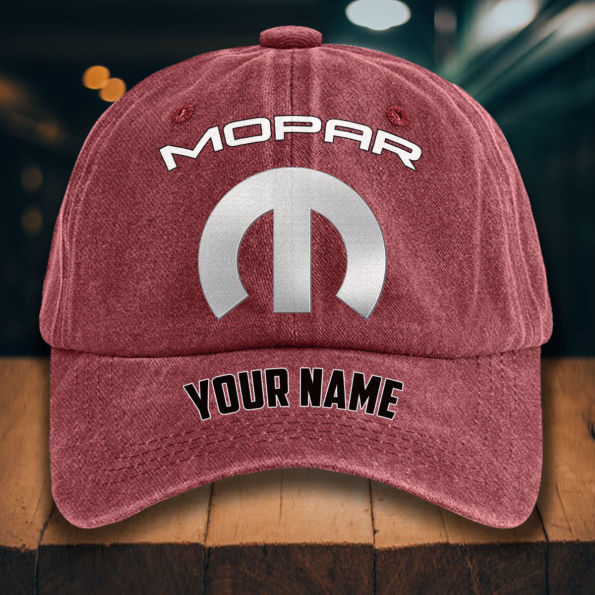 Mopar Gewaschene Denim-Kappe – Bild 14