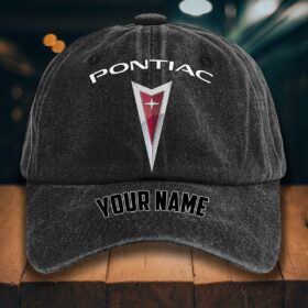 Pontiac Gewaschene Denim-Kappe