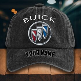 Buick Gewaschene Denim-Kappe