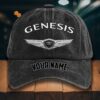 Genesis Gewaschene Denim-Kappe