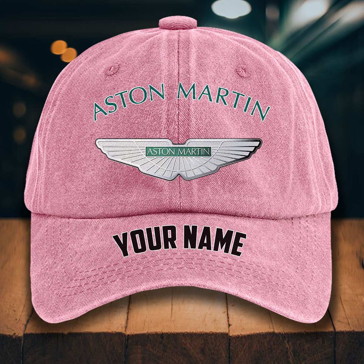 Aston Martin Gewaschene Denim-Kappe – Bild 9