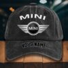 Mini Gewaschene Denim-Kappe