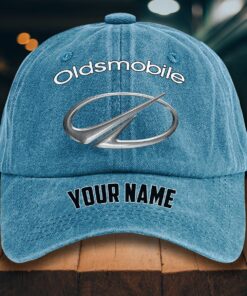 Alternative view of Oldsmobile Gewaschene Denim-Kappe