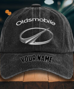 Oldsmobile Gewaschene Denim-Kappe