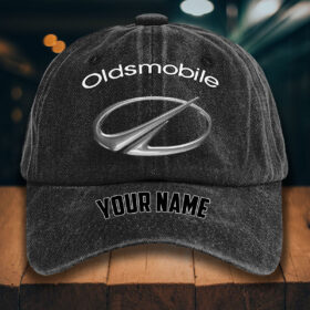 Oldsmobile Gewaschene Denim-Kappe
