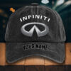 Infiniti Gewaschene Denim-Kappe