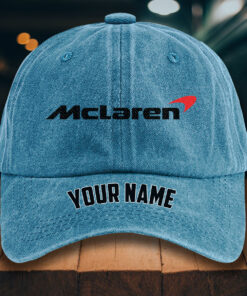 Alternative view of McLaren Gewaschene Denim-Kappe