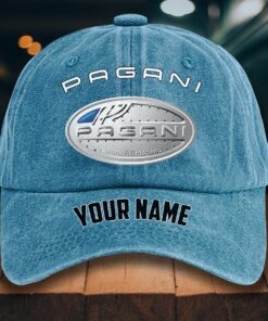 Alternative view of Pagani Gewaschene Denim-Kappe