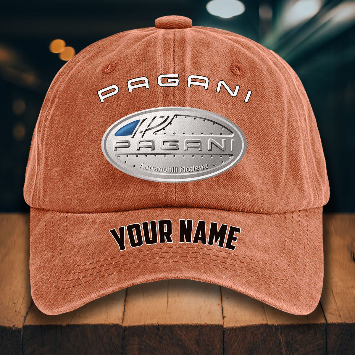 Pagani Gewaschene Denim-Kappe – Bild 8