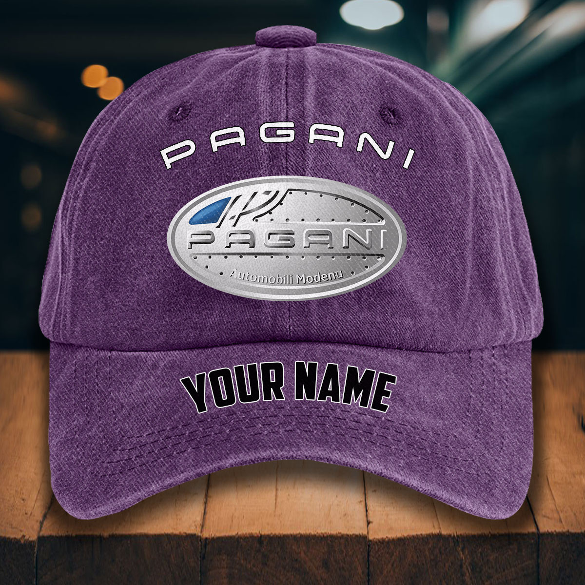 Pagani Gewaschene Denim-Kappe – Bild 11
